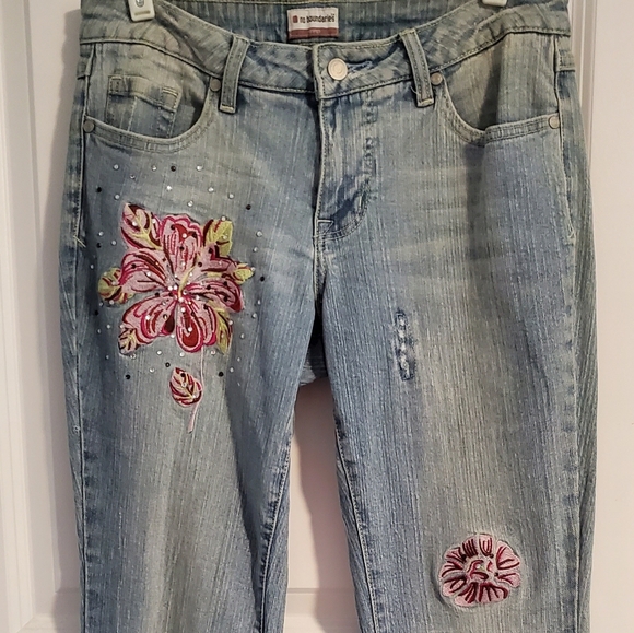 Embellished stretch jeans - Picture 3 of 5